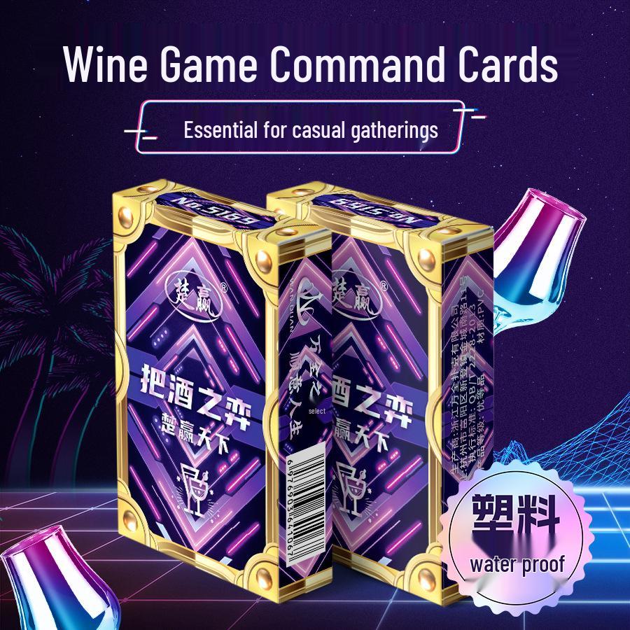 Gold Foil Texas Hold'em Playing Cards – Waterproof, Gold-Edged, Perfect for Home Games