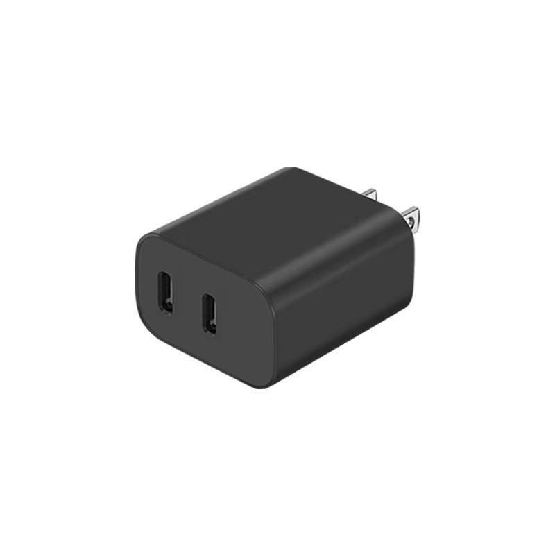 "40W Dual USB-C Fast Charger for Apple Devices 8-16, 30W US Standard Dual Port Fast Charging"