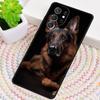 German Shepherd Funny dog Silicone Phone Case For Samsung Galaxy note 10 pro S26 S25 S24 S23 S22 S21 Plus S25Ultra Capa Cover