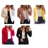 Jacket Suit Plus Size All-match Polyester Business Jacket Suit for Office