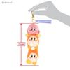 Sanei Boeki Kirby of the Stars Kirby Spiel mit Waddle Dee Maskottchen auf einem Warpstern B5 x T6 x H21cm Plüschtier KPWW10