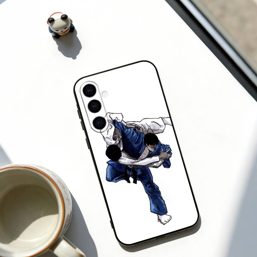 Jujitsu Judo Phone Case For Samsung Galaxy A73,A72,A71,A70,A53,A52,A51,Soft Silicone Black Cover Samsung a71 4g