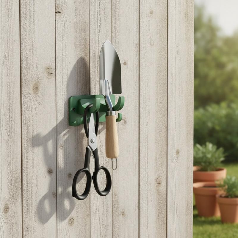 1/2Pcs Garden Tool Hanger With Screws, Suitable For Shovels/Rakes/Trowels, Garden Tool Stand, Home Hook