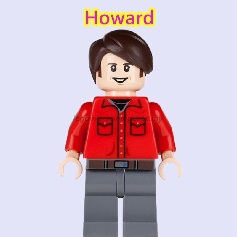 

Сумісні з мініфігурками Lego Теорія Великого вибуху TBBT Будівельні блоки Іграшки Для дітей Howard 2