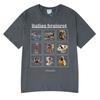 Italian Brainrot Funny Meme T-shirt Tralalero Tralala Tung Tung Tung Sahur Bombardiro Crocodilo Lirili Larila Men Women T Shirts