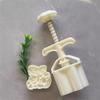 Traditional Pastries Cookie Stamp Hand Pressed Mooncakes Mold Bean Pastes Cake Bakewares Dessert Mould for Cooking Lover