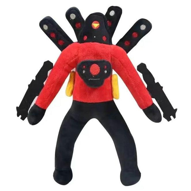 20-28cm Peluche Toilette Skibidi Nouvelle Poupée Skibidi Peluche Remplie Skibidi Oui Oui Homme Haut-parleur Dop Homme TV Homme Camara Homme Caméra Peluche