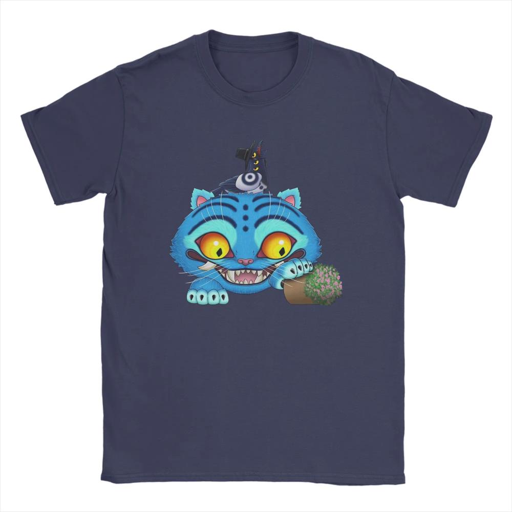 Men's Kpop Demon Hunters Women T Shirts Tiger Bird and Vase Cotton Tops Funny Male Short Sleeve Crew Neck Tee Shirt 3XL T-Shirts