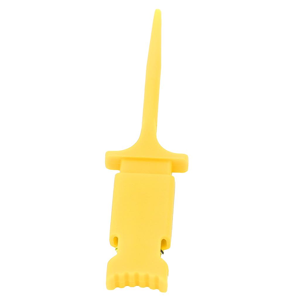 Test Hook Mini IC Testing Clip PA for Electronic Experiment Repairing MaintenanceYellow