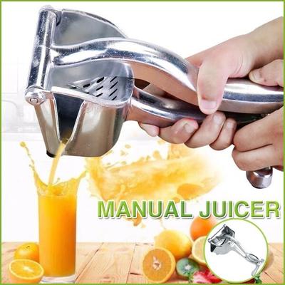 Silver Metal Manual Juicer Orange Fruit Squeezer Kitchen Gadgets Household Multi-functional Juicer Kitchen Tools Accessories