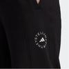 Adidas X Stella McCartney Solid Color Casual Cuffed Sweatpants Women Bottoms Black HC1431