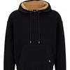 HUGO BOSS Sweatshirts Men's Black Hooded Moderate 50477375-001