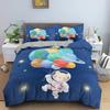 3D Cartoon Pattern Duvet/Quilt Cover Cozy Soft Bedding Set For Children Kids Bedroom Decor Bedclothes Queen Twin Single 2/3Pcs