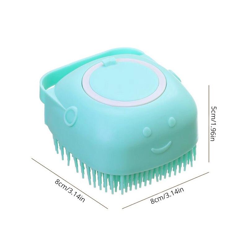 Cheap Pet Bathing Brush Soft Silicone Massager Shower Gel Bathing Brush