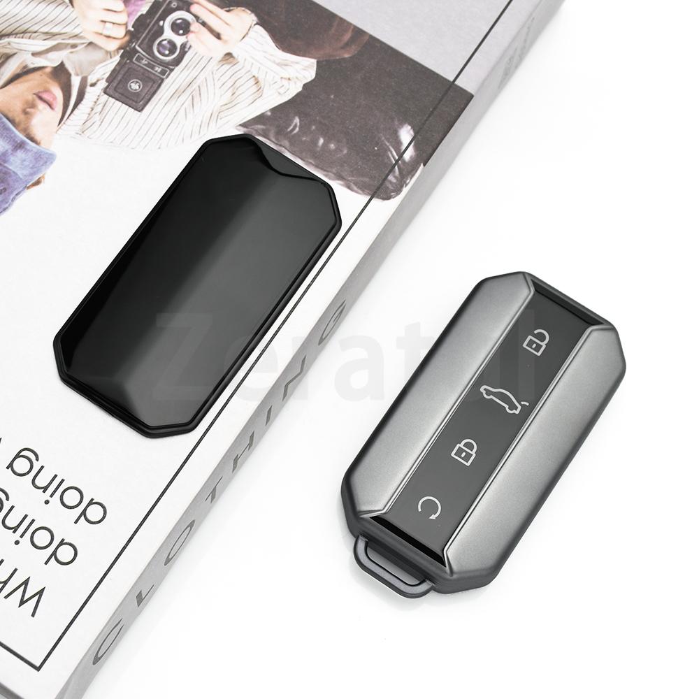 Tpu Car Key Case Cover Shell Fob Holder Auto Interior Accessories For Chery Jaecoo J5 J7 Keyless Protective Keychain