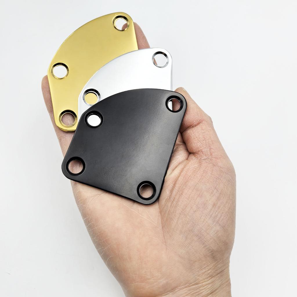 Curved Reinforcement Plate for Guitars Reinforcement Plate for Electric Guitars and Basses Neck-to-Body Joint Plate Special-Shaped Ne