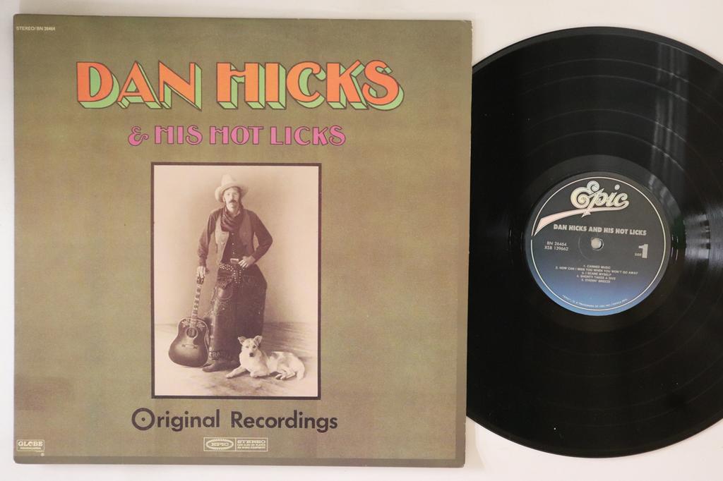 LP Record DAN HICKS - Original Recordings BN26464 EPIC US Rock Used