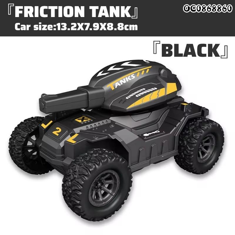 Newest Design Cool Plastic Inertia Vehicle Friction Car Mini Tank Toy for Boys