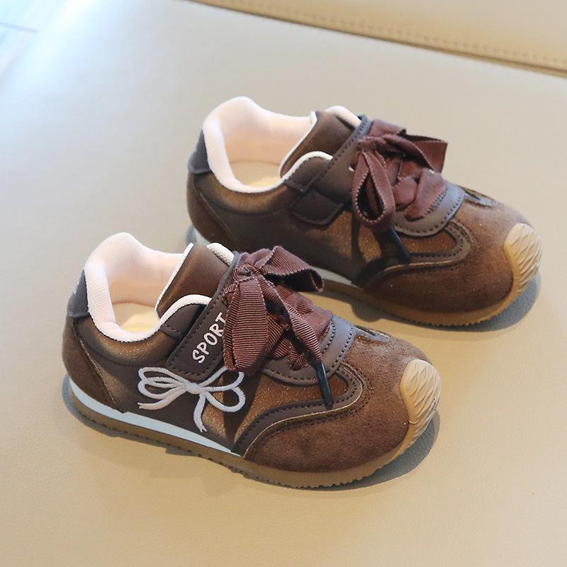 Spring Autumn Girls Forrest Gump Shoes Soft Sole Casual Sports Sneakers White Baby Running Shoes For Kids