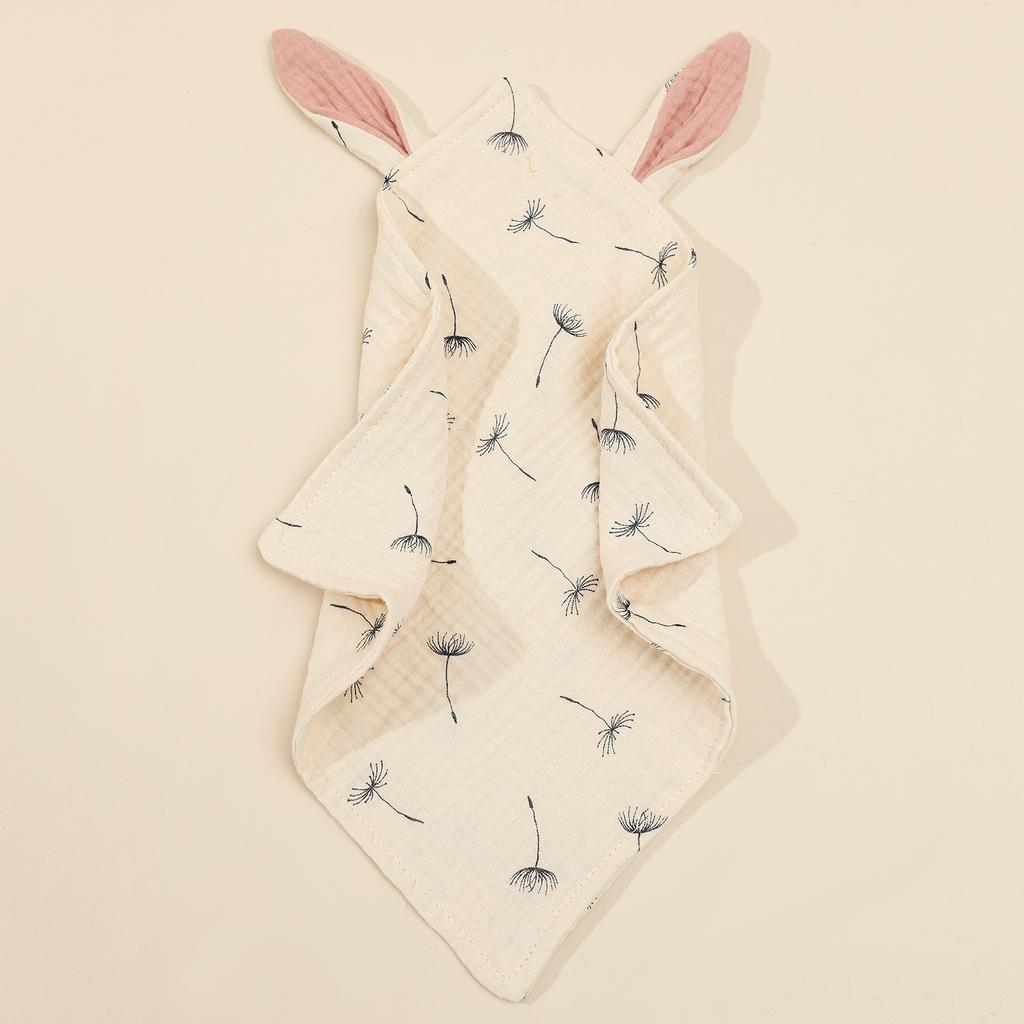 Newborn Baby Items Cotton Muslin Comforter Sleeping Dolls Blanket Soft Soothe Appease Towel for Baby Bibs Burp Cloths Infant