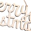 Christmas Themed Wooden Wall Art for Home And Garden