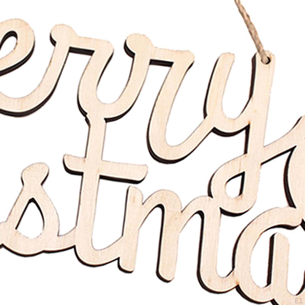 Christmas Themed Wooden Wall Art for Home And Garden
