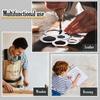 Leather Cutting Tools Corner Cutting Ruler Stainless Steel Round Leather Corner Cutting Ruler for