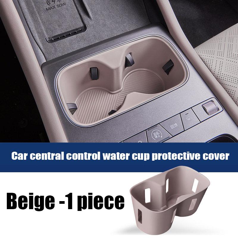 For BYD ATTO 3 EVO Yuan Plus 2026 Car Center Water Cup Protective Cover Made of Silicone Material Interior Modification Part