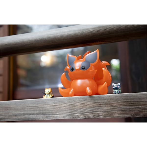 MEGA CAT PROSJEKT NARUTO Shippuden Nyan og stor Kurama myk vinylfigur Nyaruto!