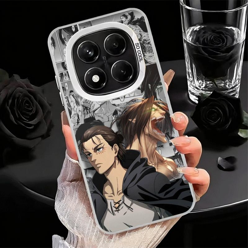 

A-Attack On T-Titan Anime Soft Phone Case for Xiaomi Redmi Note 13 14 15 Pro Plus 12S 12 11S 11 11T 10S 10 Shockproof Cover Back Redmi Note 13 Pro 5G