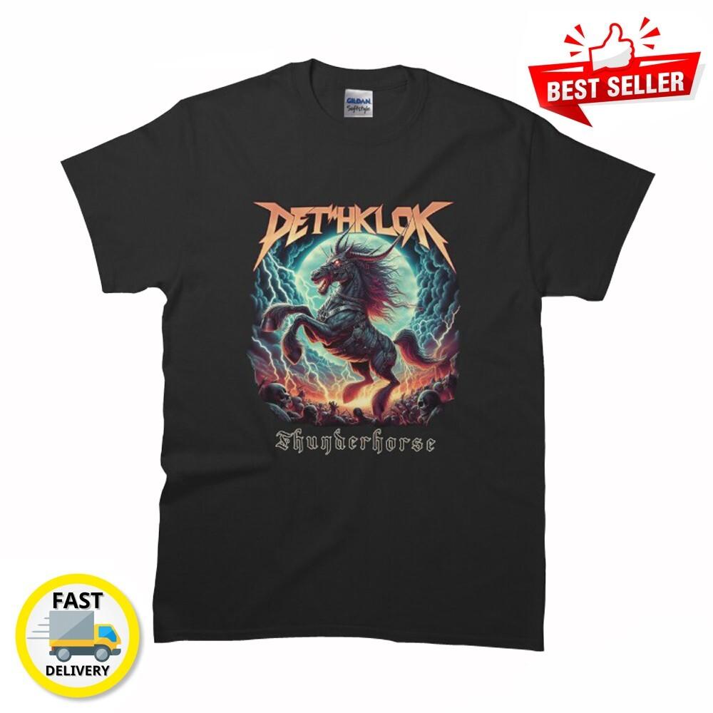 New Design Dethklok - Thunderhorse Classic Premium MAN WOMAN T-Shirt S to 5XL XL