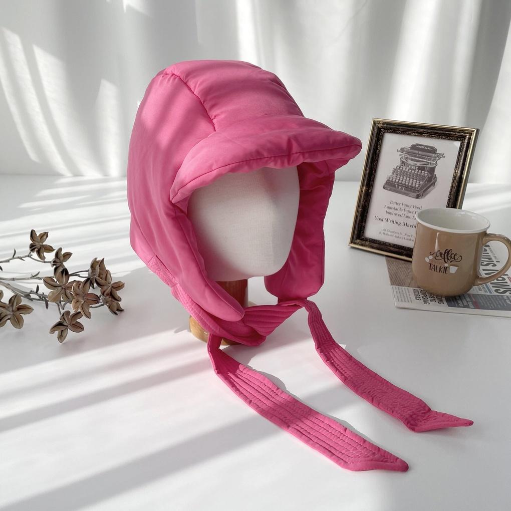 Women's and Men's Daily Padded String Earflap Hat