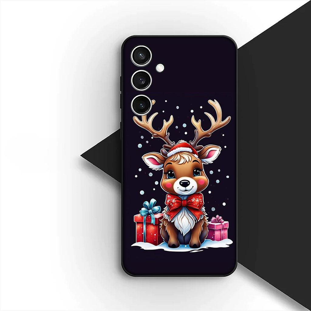 Santa Claus Merry ChristmasTree Deer Phone Cover Case for Xiaomi Redmi Note 12 11 10 Pro 10A 10C 12C 13C Note12 5G 4G Casing