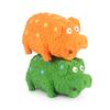Latex Pig Sound Dog Toy Animal Green Orange Pig Pet Squeak Toy