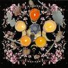 Moon Flower Pattern Astrology Tablecloth Tarots Divinations Tablecloth Altars Cloth Divinations Board Game Accessories