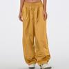 Women's High Waisted Drooping Sensation Quick Drying Wide Leg Solid Color Casual Pants