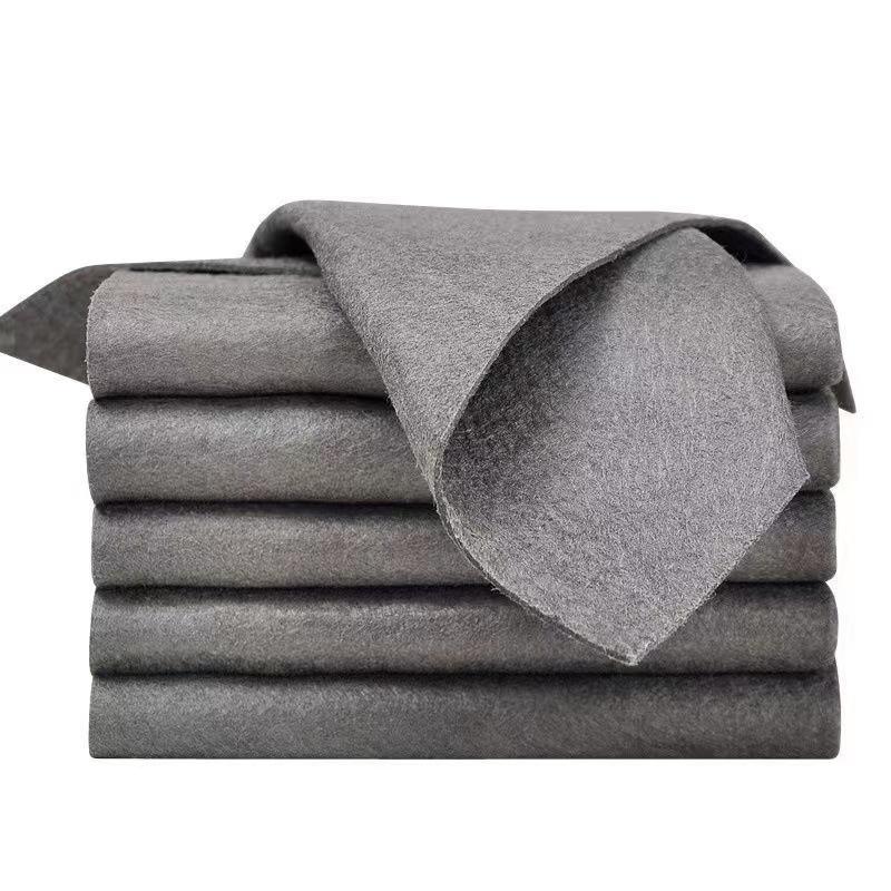 Kitchen Mirror Cleaning Glass Reuse Cloth No Water Marks Glass Wipes Car Bathroom Home Living Handy Tool Magic Cloth Multifunctional Accessories