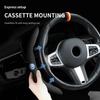 2026 saf7For Volkswagen VW Universal 2PCS Steering Wheel Cover Non-slip Comfort Grip Wheel Trim Scirocco Jetta Beetle Golf 4 5 6 Passat