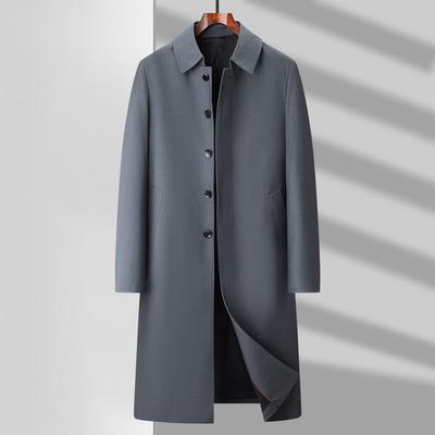 Jesień Nowa Męska Kurtka Biznesowa Administracja Biznesowa Prosta Wszechstronna Klapa Dojazdy Wiatrówka Męska