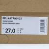 1203A759-001 Asics GEL-KAYANO 12.1 ZWART GRAFIET GRIJS (Heren)