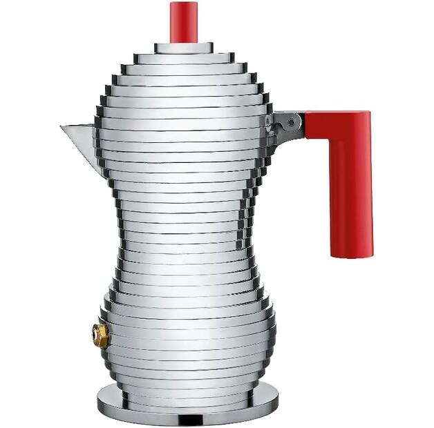 Coffee Maker Alessi Pulcina 1 Cup Red (MDL02/1R)