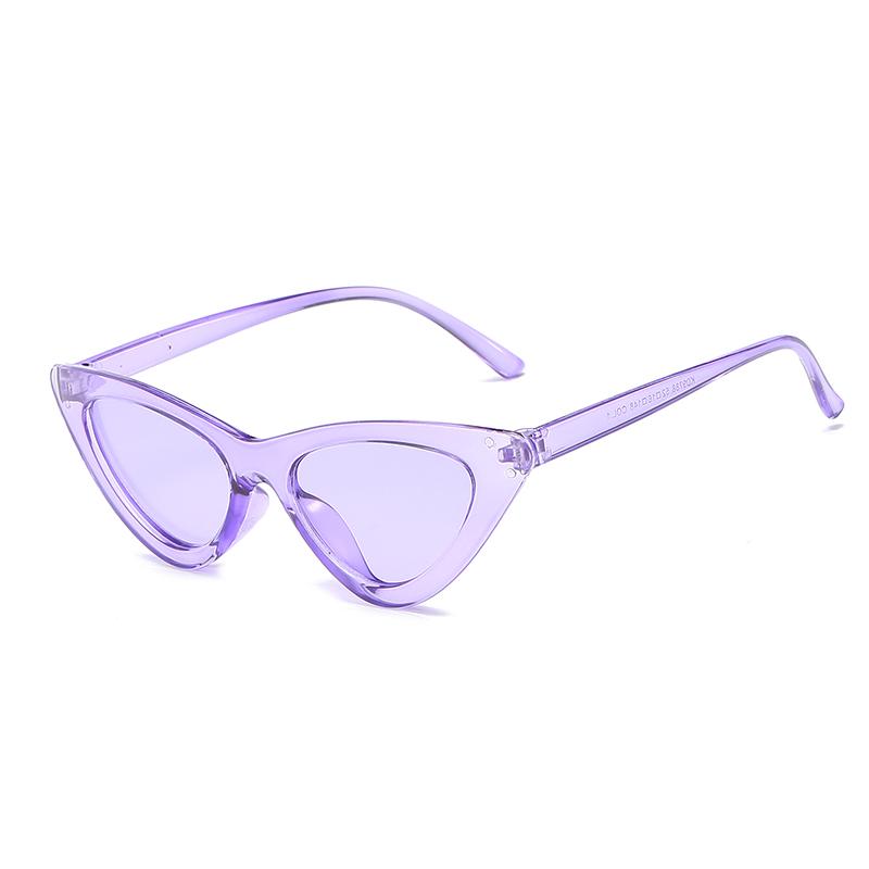 Stylishy Cat-Eye Sunglasses Women Classic Personalized Sunshade Classic Style Stylish Black Red Small Frame Triangle Female Gafas De Sol