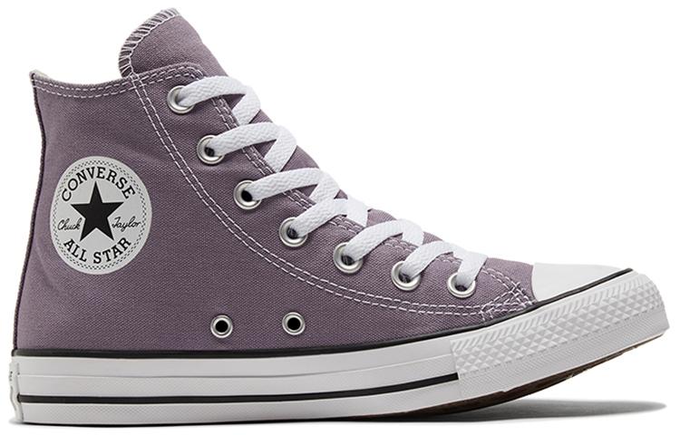 Men's Sneakers Converse Chuck Taylor All Star Canvas Shoes Grey/Purple