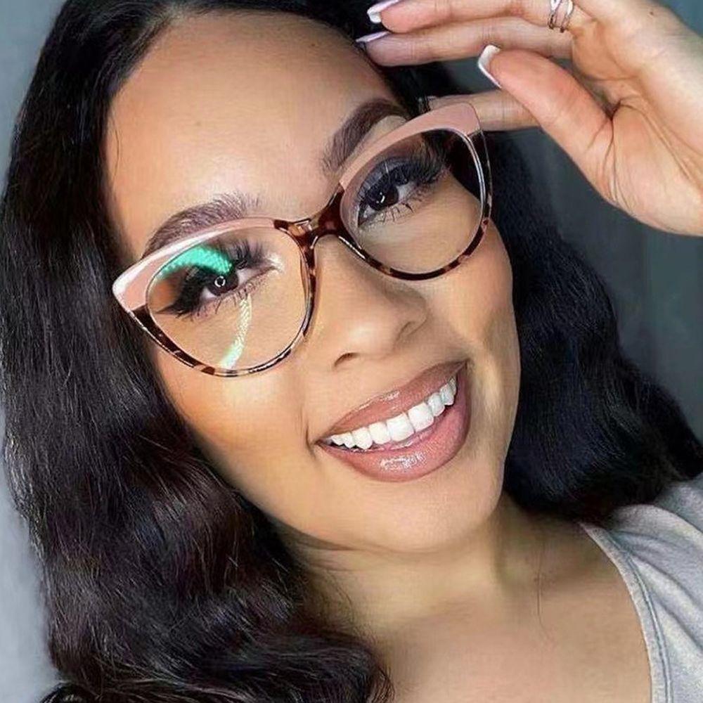 

Очки кошачий глаз с градиентным цветом, очки против синего света, компьютерные очки, женские оптические очки