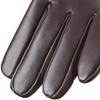 Winter Leather Gloves for Men,Warm Gloves with Cotton Lining, Driving Gloves for Outdoor 8011Y