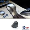 Gear Shift Knob Head Cover Trim Carbon Fiber ABS For Lexus IS250 IS350 NX200t