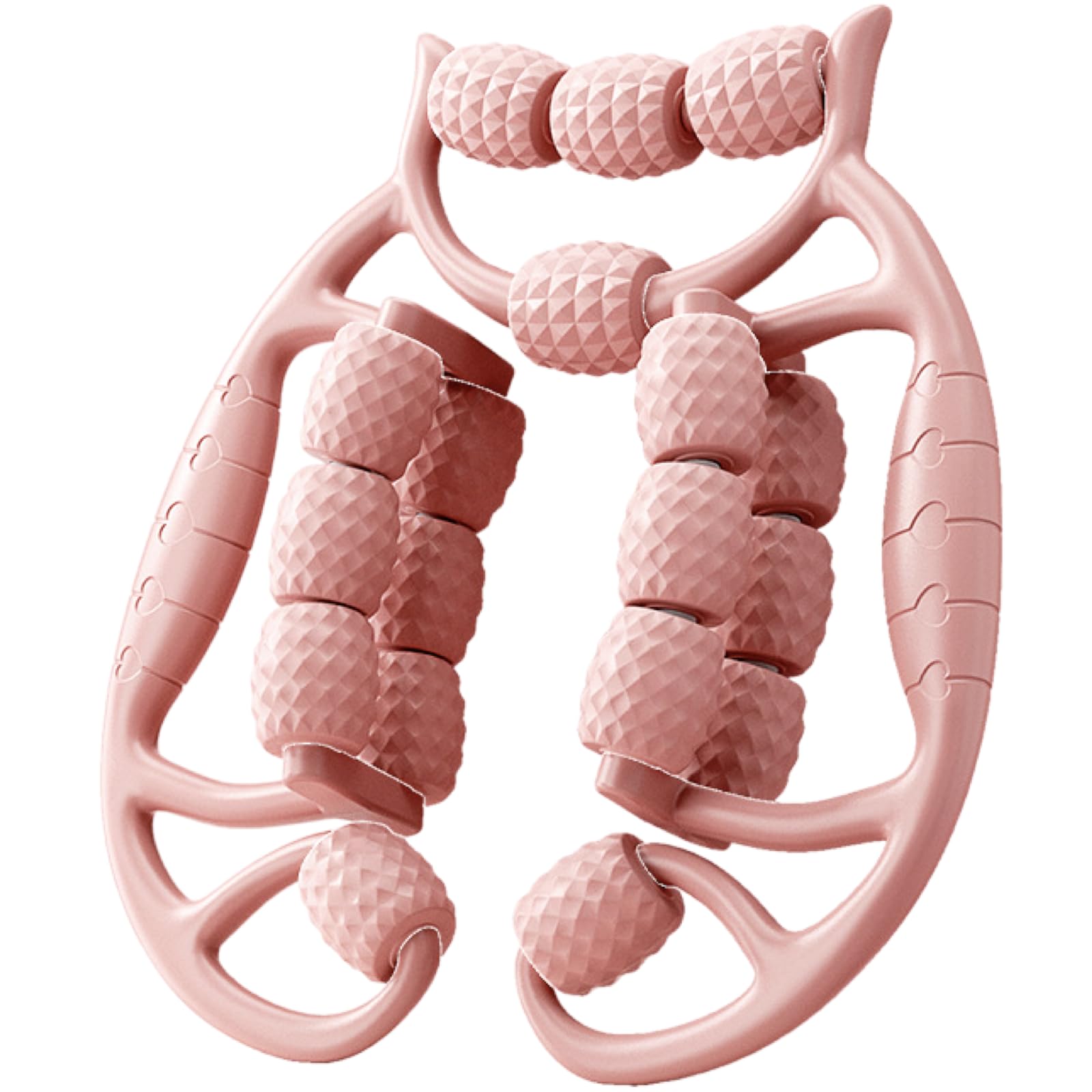 

Массажный ролик Ailunate для фасций и 18 роликов, ролик, ступни, икры, бедра, ноги, растяжка, (розовый)