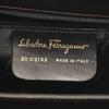 Used Salvatore Ferragamo Gancini 2WAY Handbag leather Brown Used Women