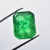 Natural Green Emerald Loose Gemstone 21.05 ct Emerald Cut for Jewelry Making and Gem Collections