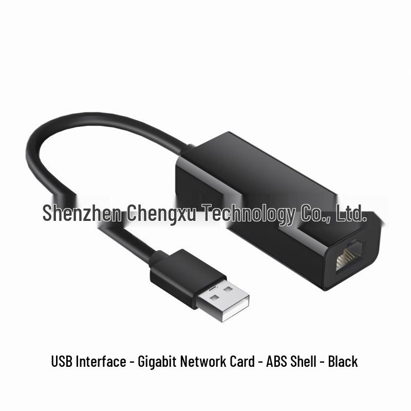 Type-C/USB to RJ45 Ethernet Adapter, Driver-Free, 100Mbps for Mobile, Computer, TV